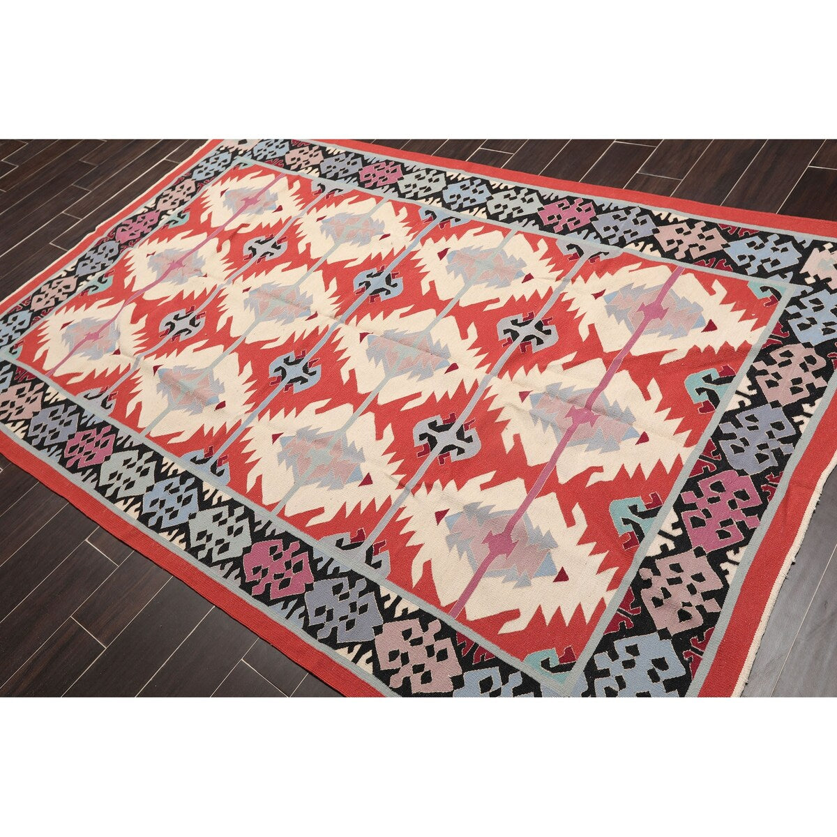 Hand-knotted Silky Sheen Agra Oriental Area Rug - 8' x 10'