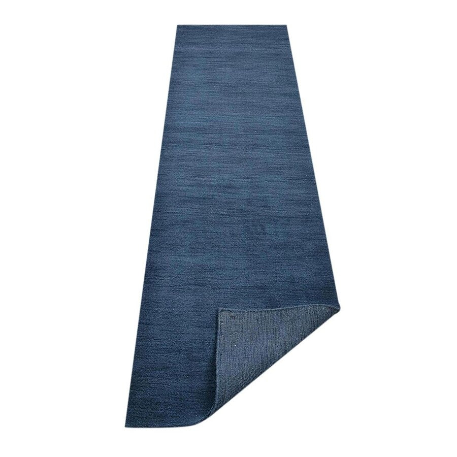 Hand Knotted Solid Color Gabbeh Carpet Indian Modern Oriental Area Rug