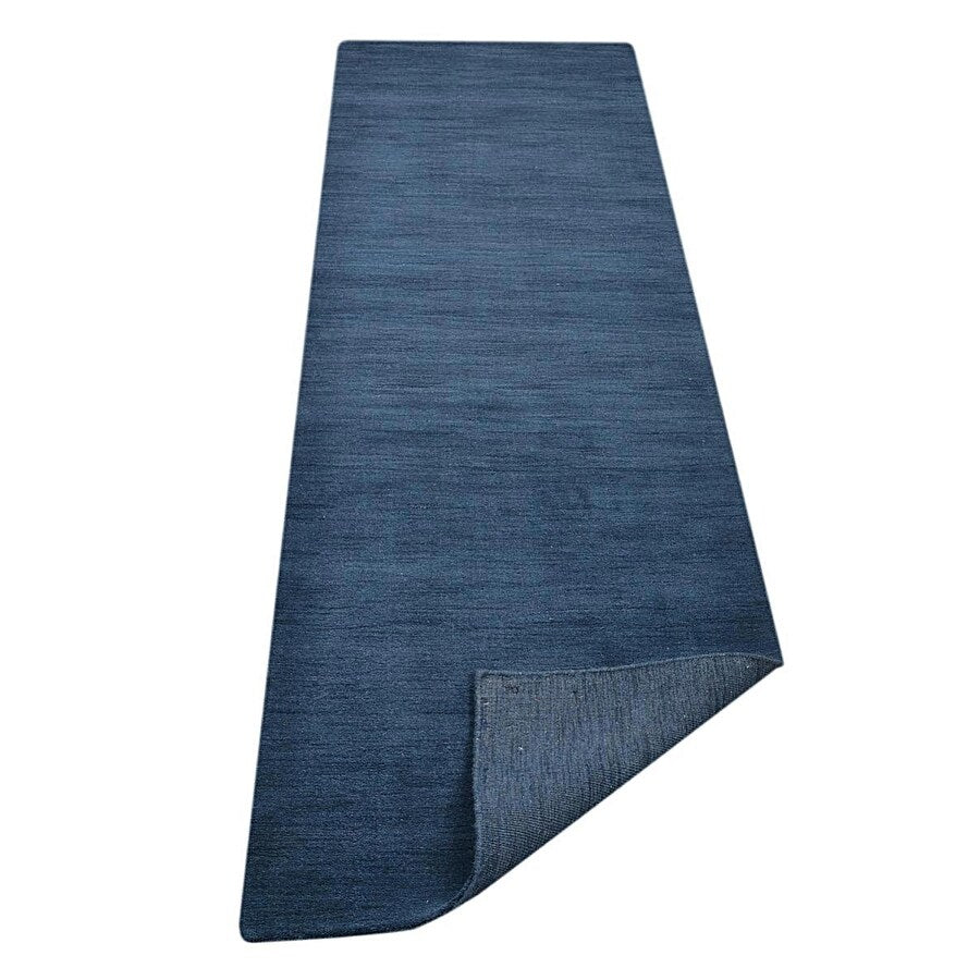 Hand Knotted Solid Color Gabbeh Carpet Indian Modern Oriental Area Rug