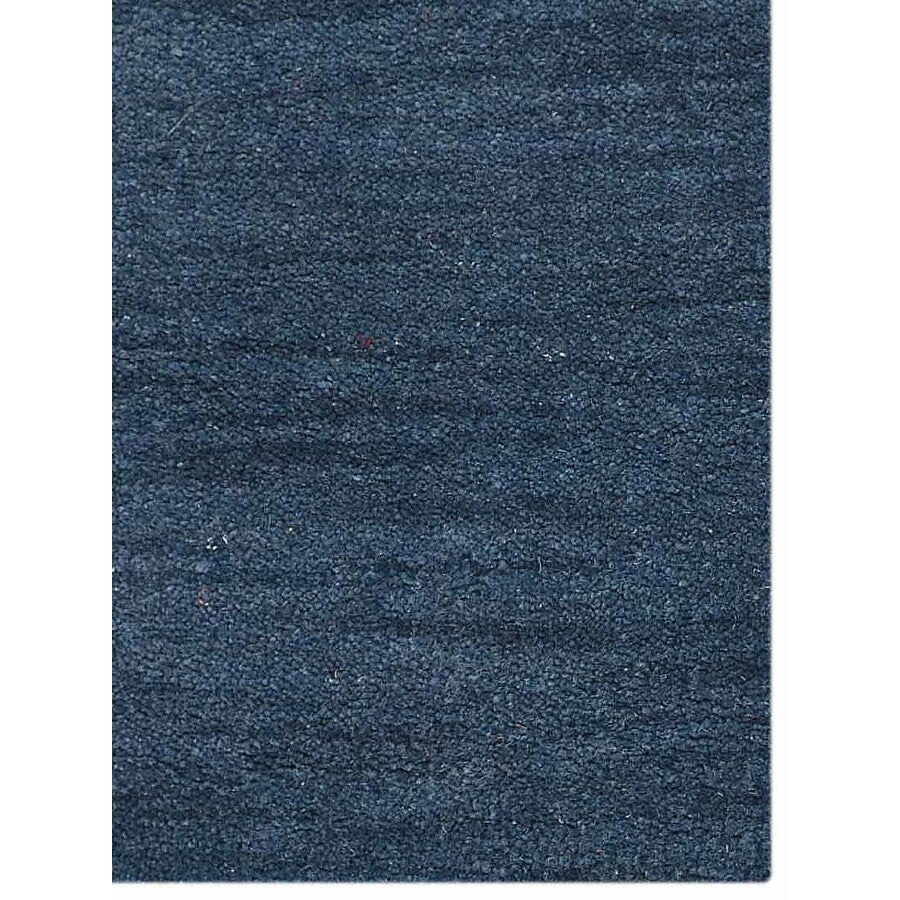 Hand Knotted Solid Color Gabbeh Carpet Indian Modern Oriental Area Rug