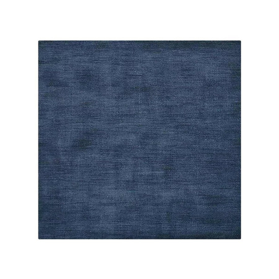 Hand Knotted Solid Color Gabbeh Carpet Indian Modern Oriental Area Rug