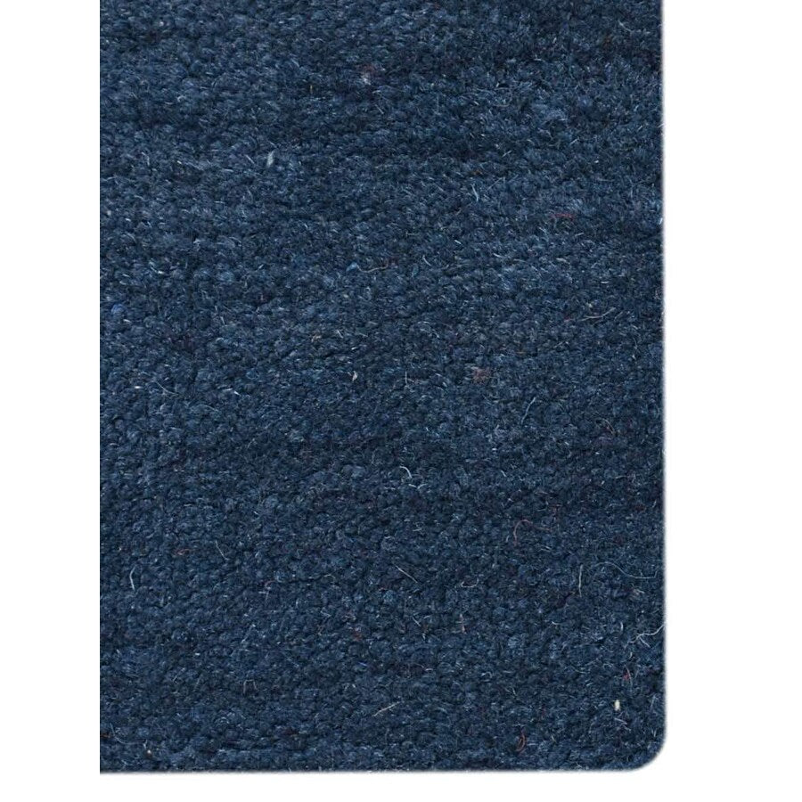 Hand Knotted Solid Color Gabbeh Carpet Indian Modern Oriental Area Rug