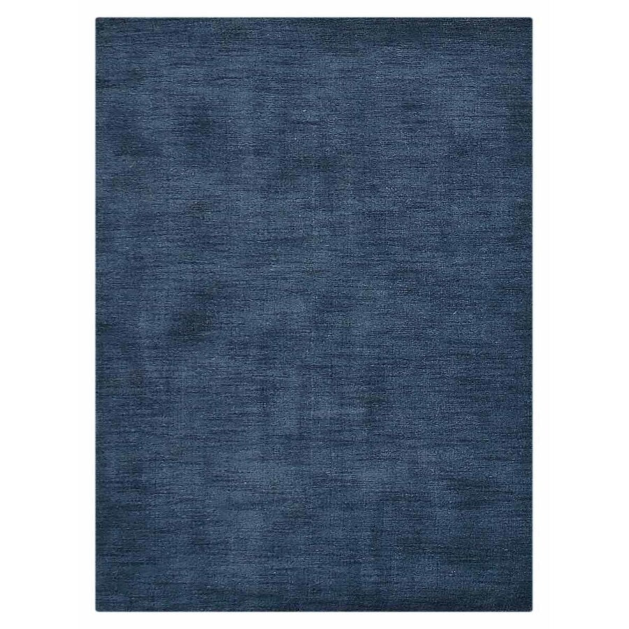Hand Knotted Solid Color Gabbeh Carpet Indian Modern Oriental Area Rug