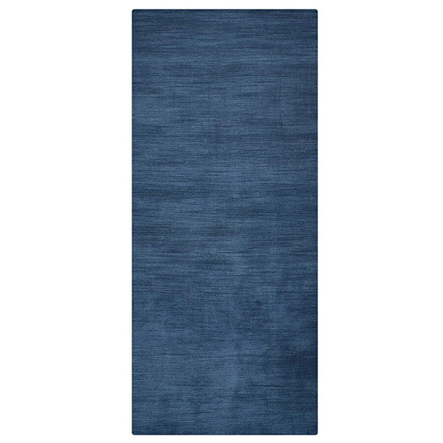 Hand Knotted Solid Color Gabbeh Carpet Indian Modern Oriental Area Rug
