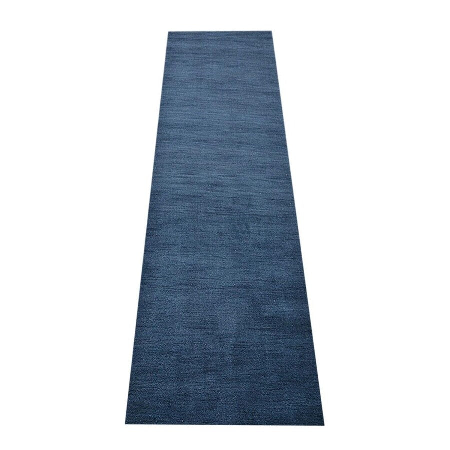 Hand Knotted Solid Color Gabbeh Carpet Indian Modern Oriental Area Rug