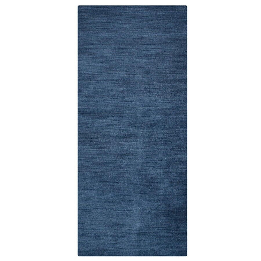 Hand Knotted Solid Color Gabbeh Carpet Indian Modern Oriental Area Rug