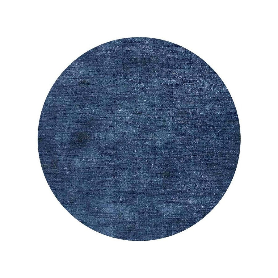 Hand Knotted Solid Color Gabbeh Carpet Indian Modern Oriental Area Rug