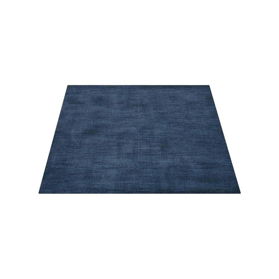 Hand Knotted Solid Color Gabbeh Carpet Indian Modern Oriental Area Rug