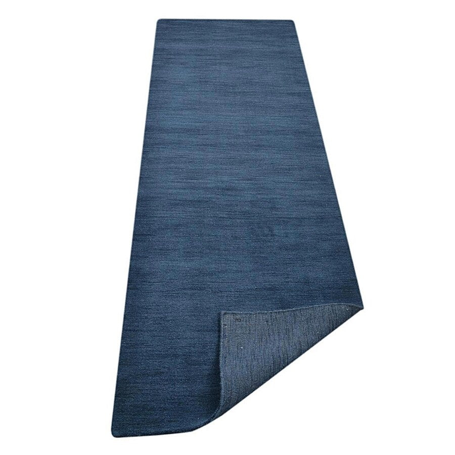 Hand Knotted Solid Color Gabbeh Carpet Indian Modern Oriental Area Rug