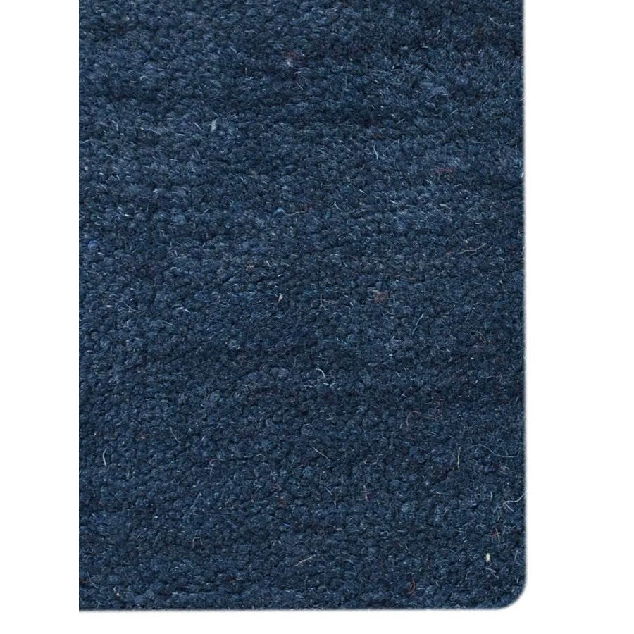 Hand Knotted Solid Color Gabbeh Carpet Indian Modern Oriental Area Rug