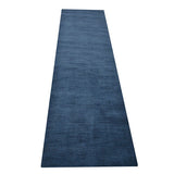 Hand Knotted Solid Color Gabbeh Carpet Indian Modern Oriental Area Rug