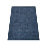 Hand Knotted Solid Color Gabbeh Carpet Indian Modern Oriental Area Rug