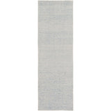 Hand-Knotted Swanage Solid Indoor Area Rug - 2'6" x 8' Runner