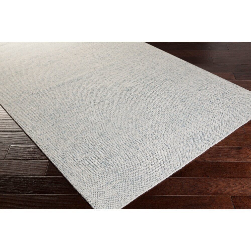 Hand-Knotted Swanage Solid Indoor Area Rug - 2'6" x 8' Runner