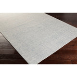 Hand-Knotted Swanage Solid Indoor Area Rug - 2'6" x 8' Runner