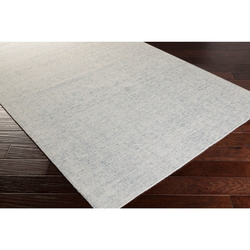 Hand-Knotted Swanage Solid Indoor Area Rug - 2'6" x 8' Runner