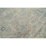 Hand Knotted Turkish Oushak Gray Wool Traditional Area Rug - 7' 9'' x 9' 9''
