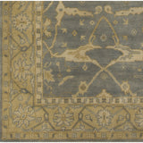 Hand-Knotted Tyrone Floral New Zealand Wool Area Rug - 2' x 3'