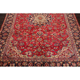 Hand Knotted Vintage Persian Oriental Area Rug (6'9"x10') - 6'9" x 10'