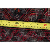 Hand Knotted Wool Afghani Balouch Oriental Area Rug - 4'5" x 2'1"