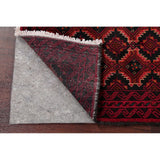 Hand Knotted Wool Afghani Balouch Oriental Area Rug - 4'5" x 2'1"