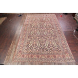 Hand Knotted Wool Traditiona Kerman Lavar Persian Floral Area Rug - 19'1" x 11'10"