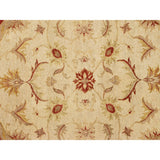 Hand Knotted Ziegler Beige Rust Vegetable Dyes Wool Rug