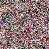 Hand-Loomed Neil Abstract Cotton Area Rug - 2' x 3'