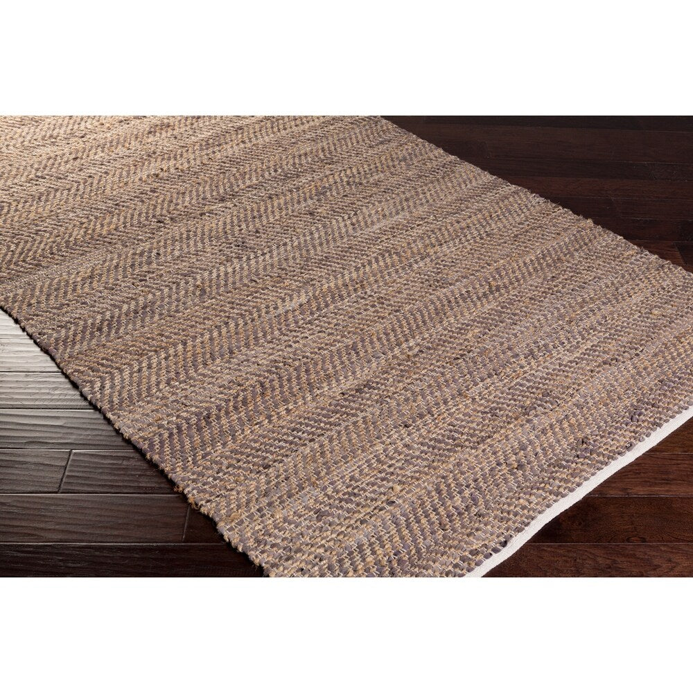 Hand-Loomed Reversible Karen Abstract Chevron Area Rug - 5' x 8'