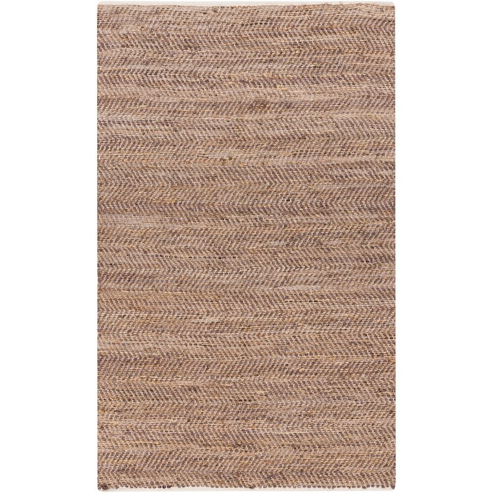 Hand-Loomed Reversible Karen Abstract Chevron Area Rug - 5' x 8'