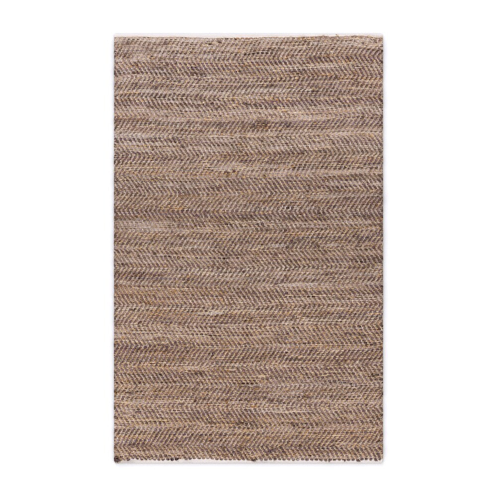 Hand-Loomed Reversible Karen Abstract Chevron Area Rug - 5' x 8'