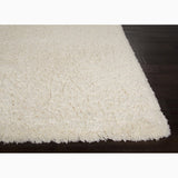 Nixon Handmade Solid White Area Rug (5' X 8') - 5' x 8'