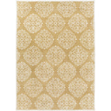 Hand-Tufted Addie Damask Wool Area Rug