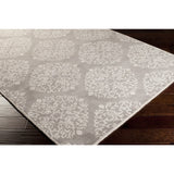 Hand-Tufted Addie Damask Wool Area Rug