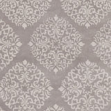 Hand-Tufted Addie Damask Wool Area Rug
