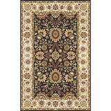 Hand-Tufted Brianna Border New Zealand Wool Area Rug - 9' x 13'