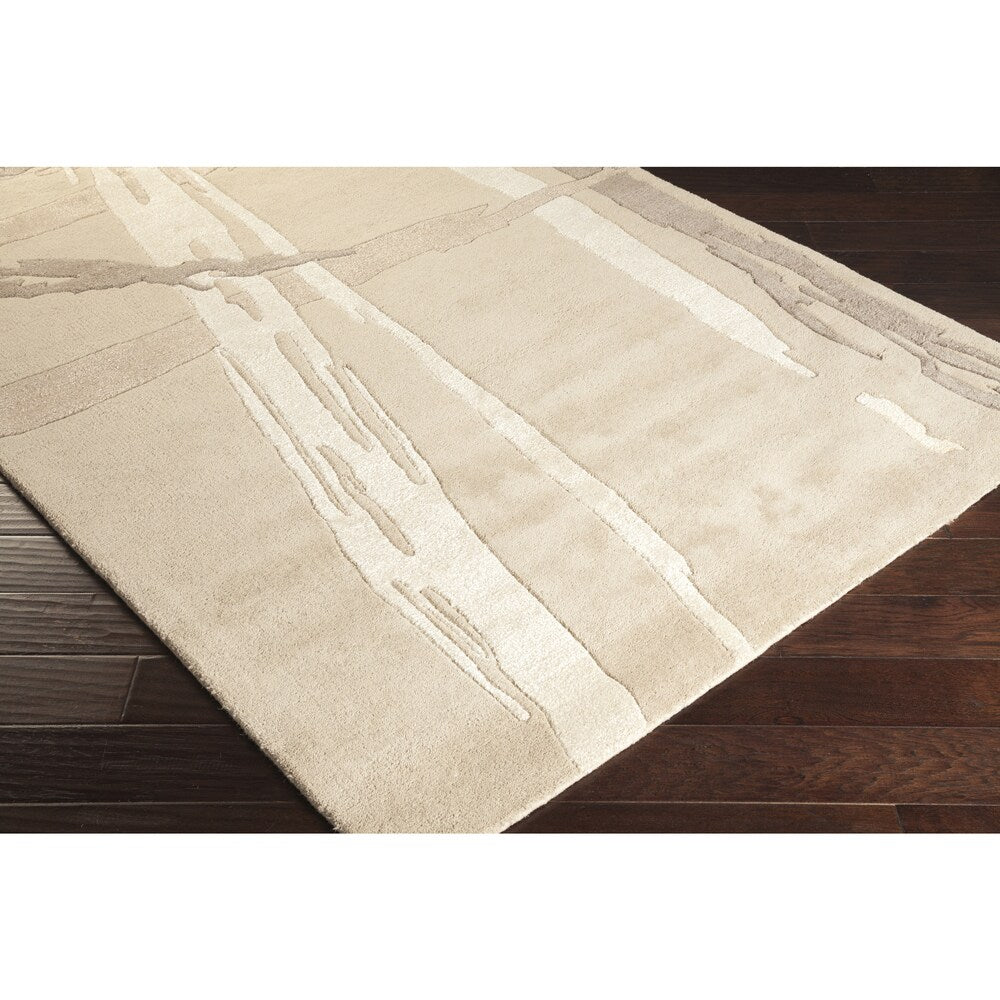 Hand-Tufted Bridget Abstract New Zealand Wool Area Rug