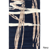 Hand-Tufted Bridget Abstract New Zealand Wool Area Rug
