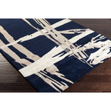Hand-Tufted Bridget Abstract New Zealand Wool Area Rug
