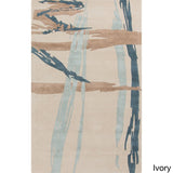 Hand-Tufted Bridget Abstract New Zealand Wool Area Rug