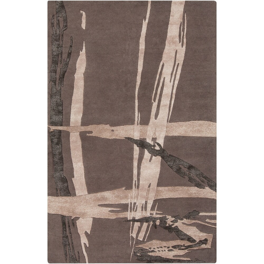 Hand-Tufted Bridget Abstract New Zealand Wool Area Rug