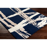 Hand-Tufted Bridget Abstract New Zealand Wool Area Rug