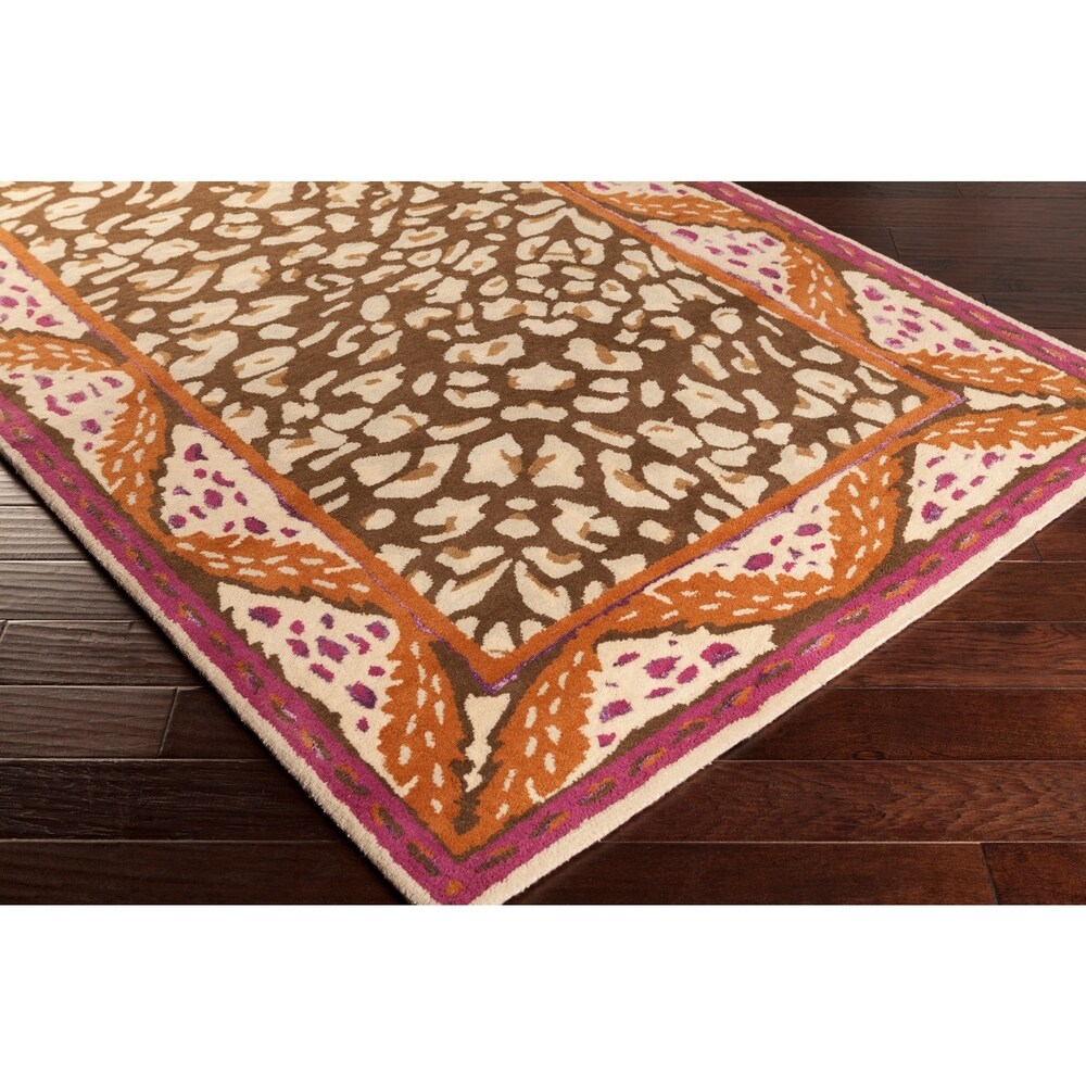 Hand-Tufted Damien Animal Area Rug