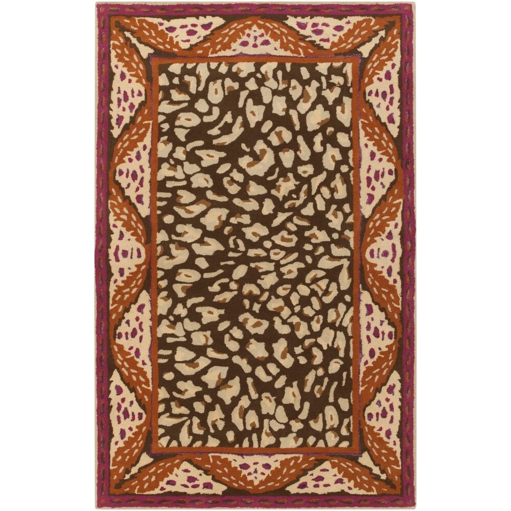 Hand-Tufted Damien Animal Area Rug