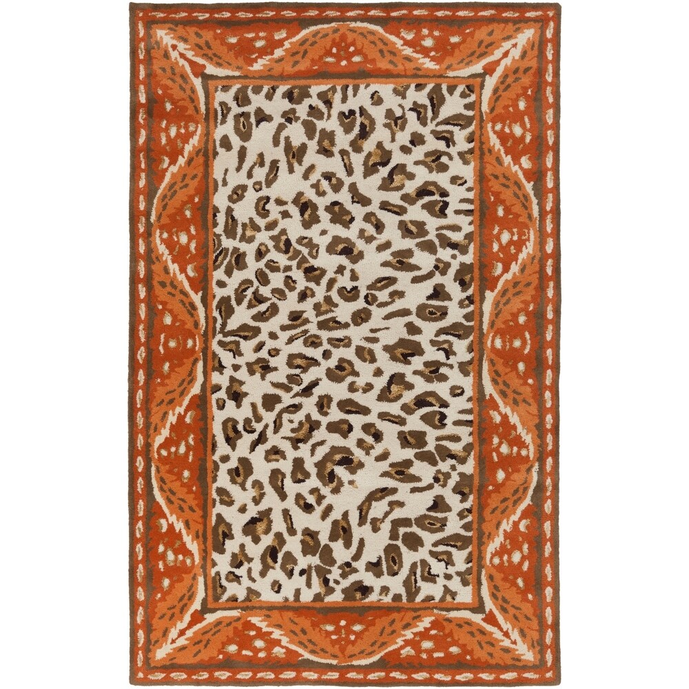 Hand-Tufted Damien Animal Area Rug