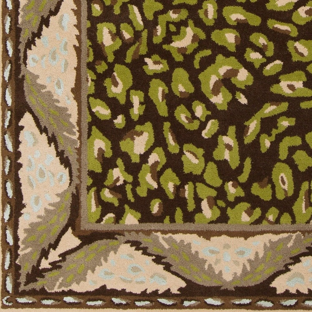 Hand-Tufted Damien Animal Area Rug