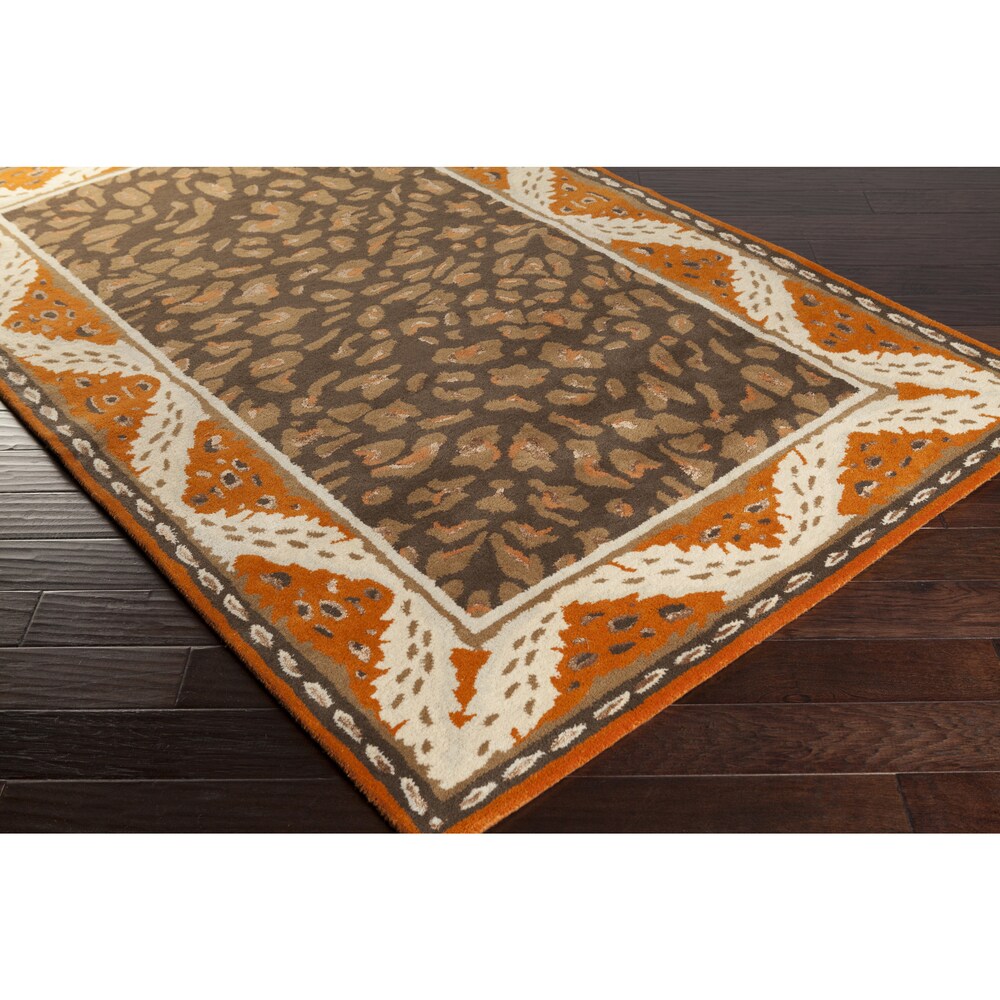Hand-Tufted Damien Animal Area Rug