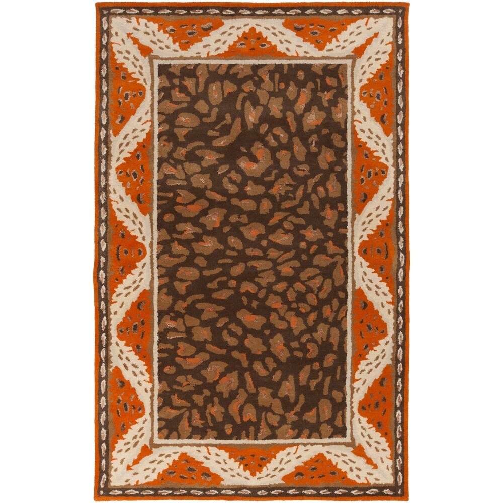 Hand-Tufted Damien Animal Area Rug