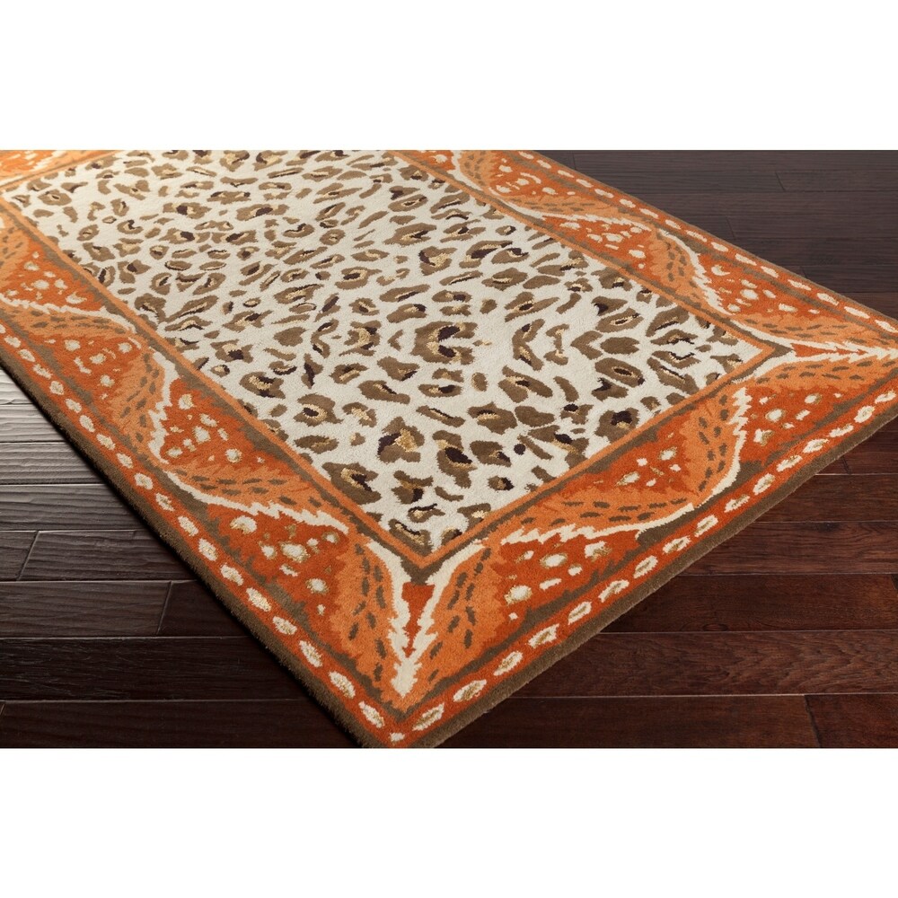 Hand-Tufted Damien Animal Area Rug