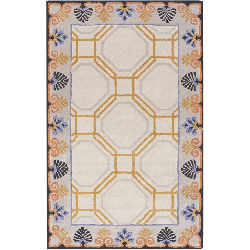 Hand-Tufted Deacon Indoor Wool Area Rug